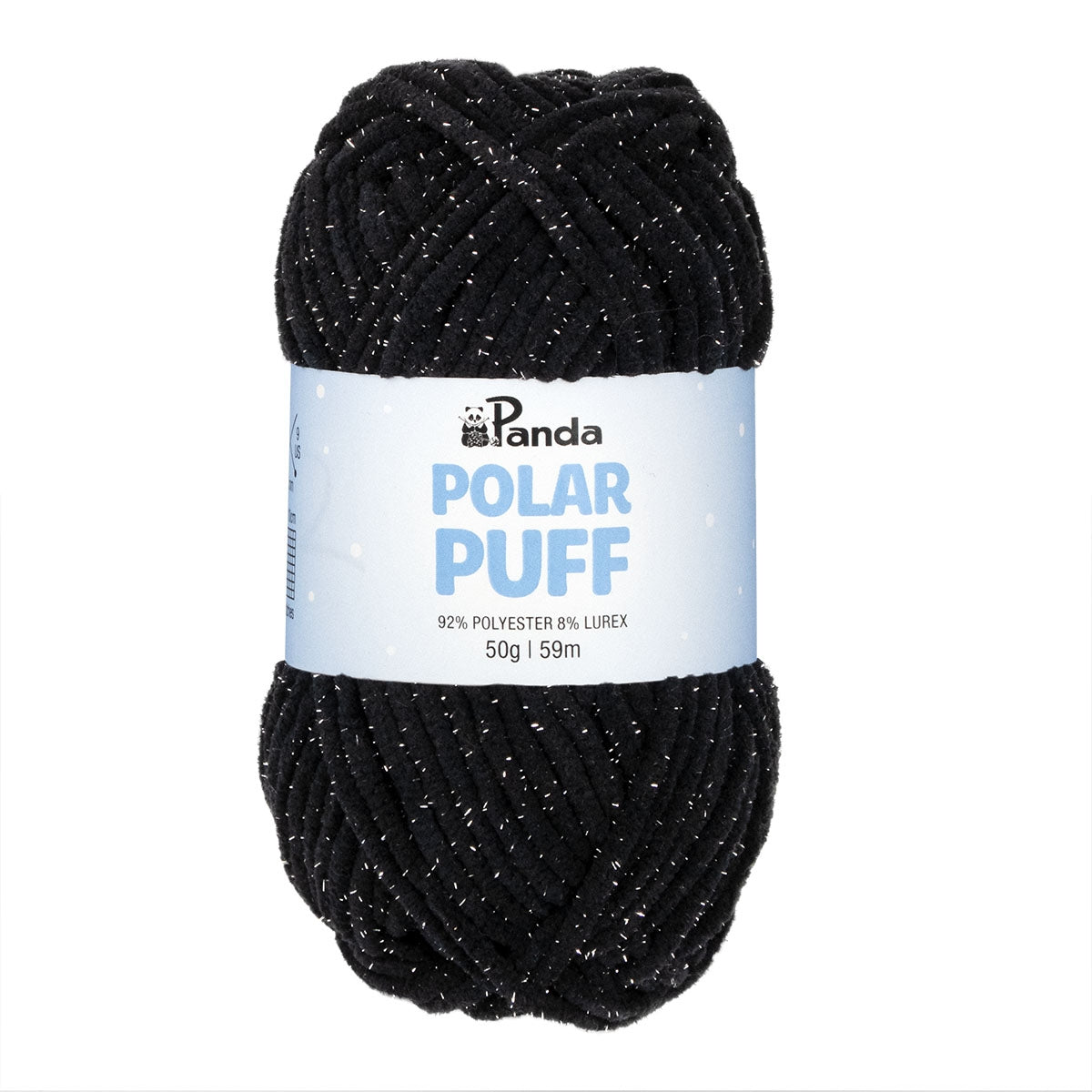 Panda Polar Puff - Chunky Chenille