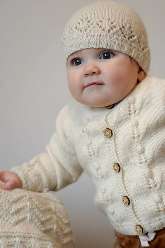 Baby Cakes - BC115 - Verity Cardi and Hat Pattern