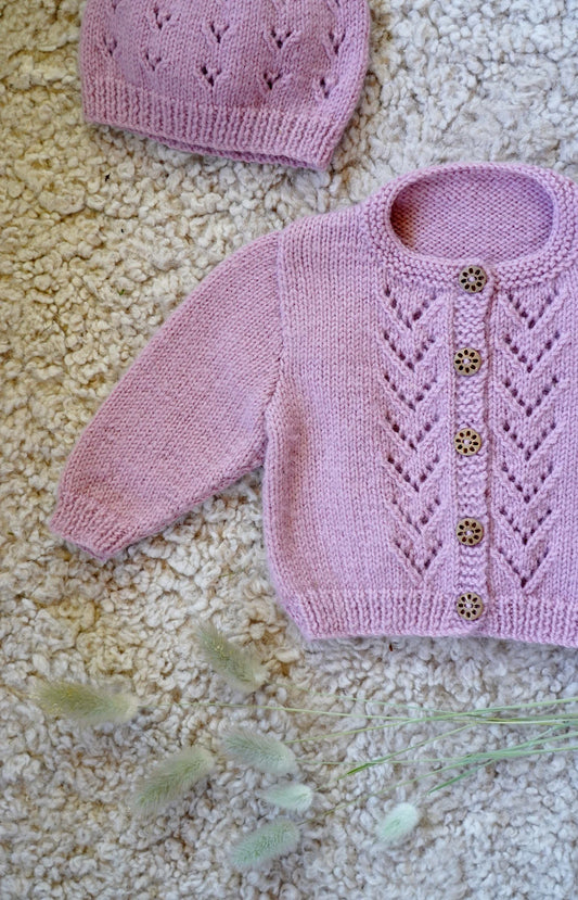 Baby Cakes - BC138 - Isla Cardi and Hat Pattern