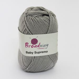 Broadway Yarns: Baby Supremo - 100% Merino - 4 Ply