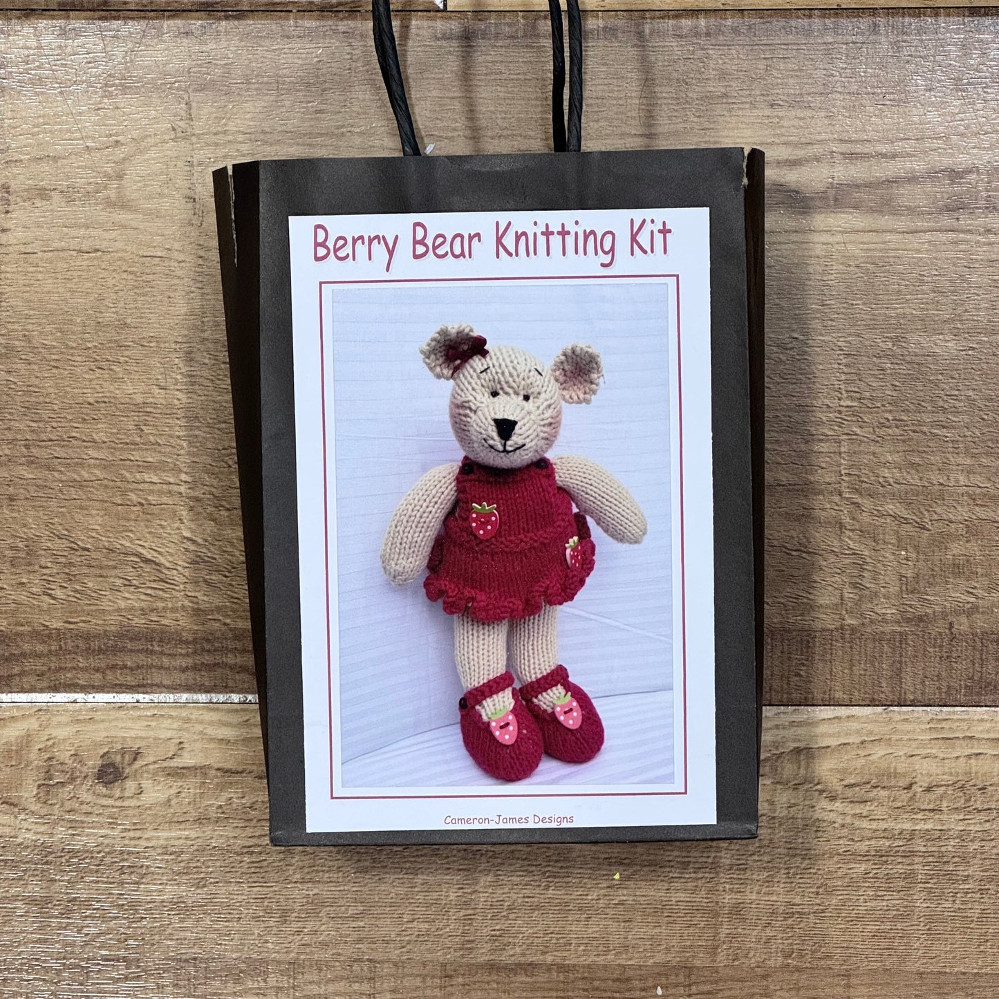 Berry Bear Knitting Kit