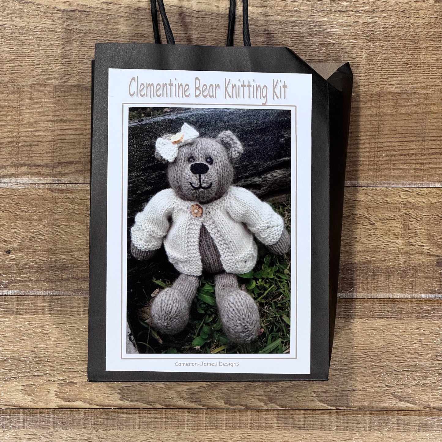Clementine Bear Knitting Kit