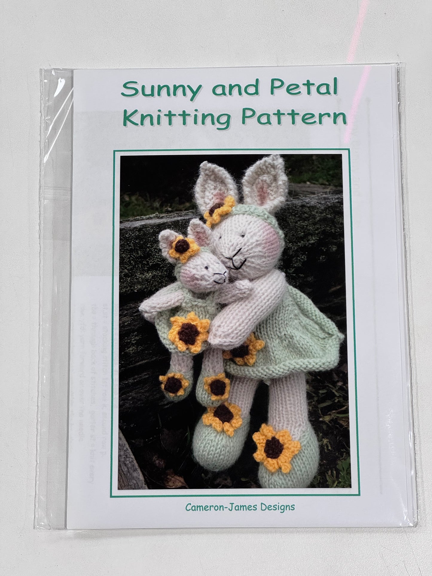 Sunny and Petal - Knitting Pattern