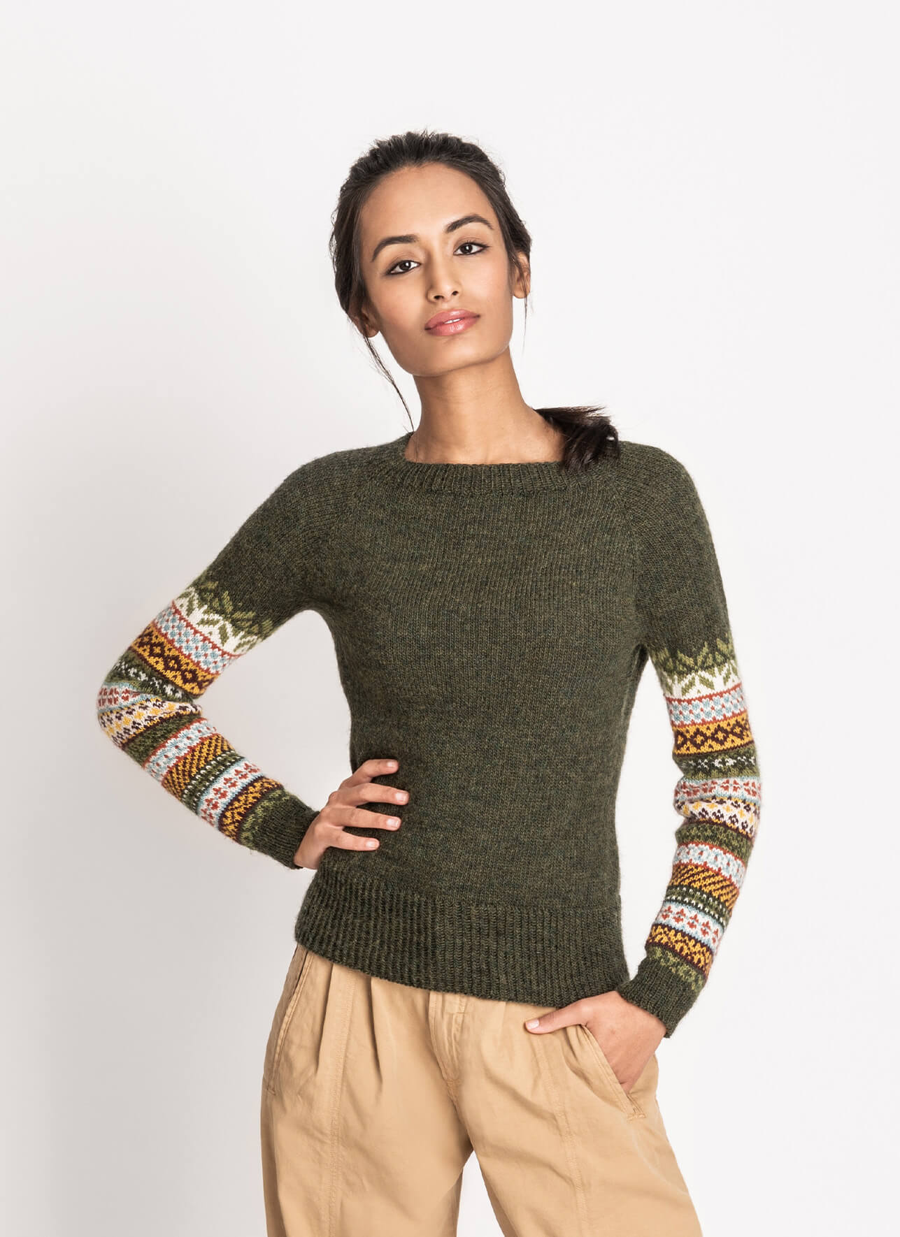 Blue Sky Pattern: Richmond Hill Pullover