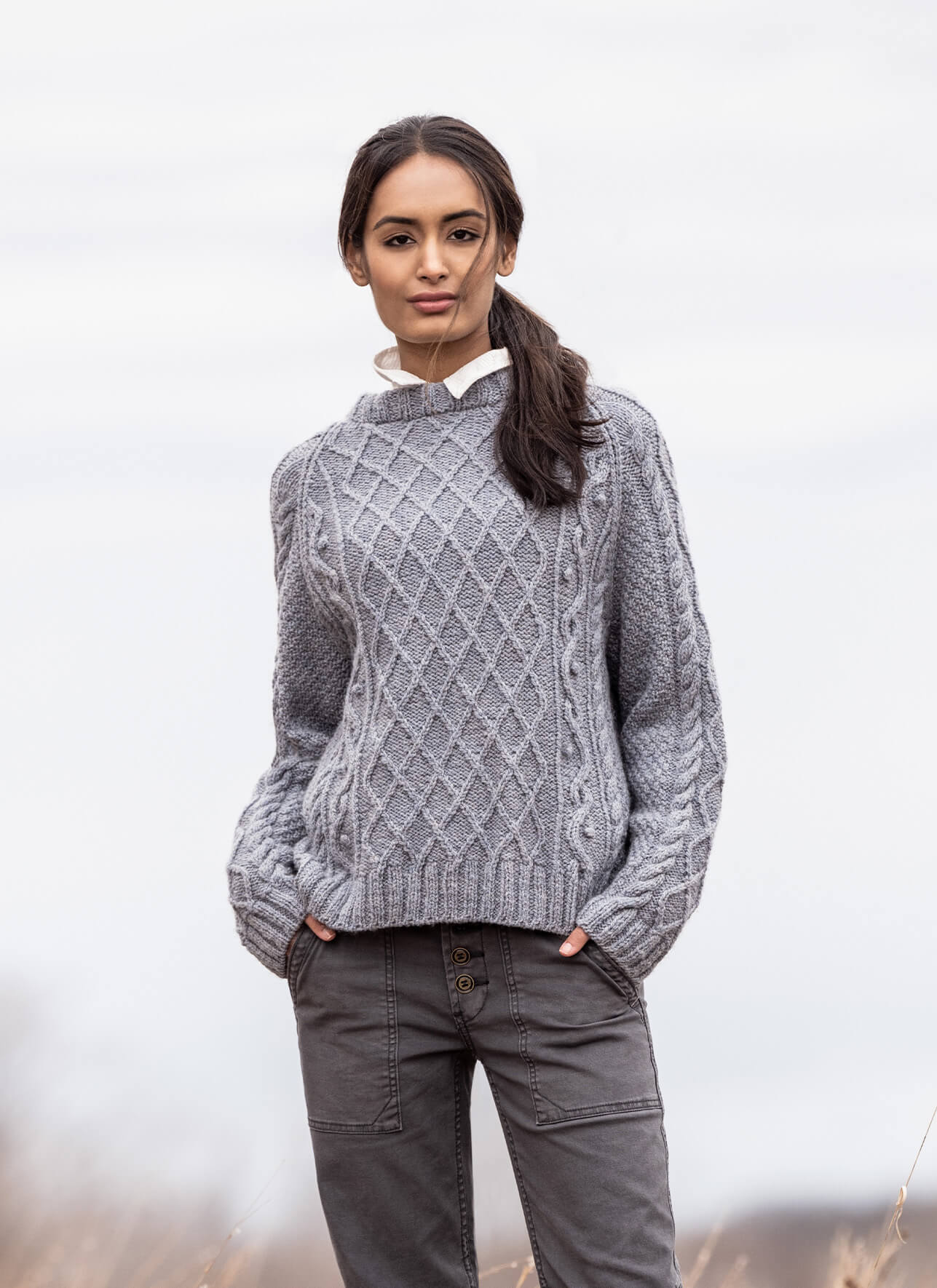 Blue Sky Pattern: Suttons Bay Sweater