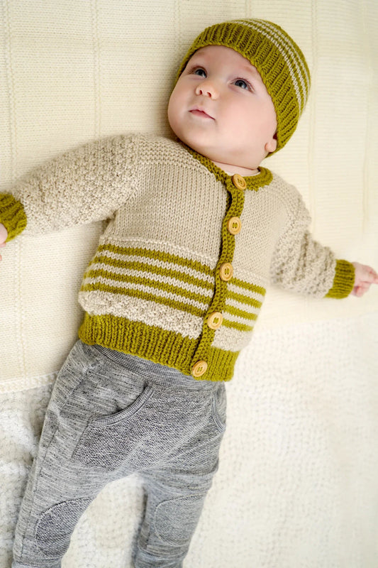 Baby Cakes - BC70 - Eden Cardi and Hat Pattern