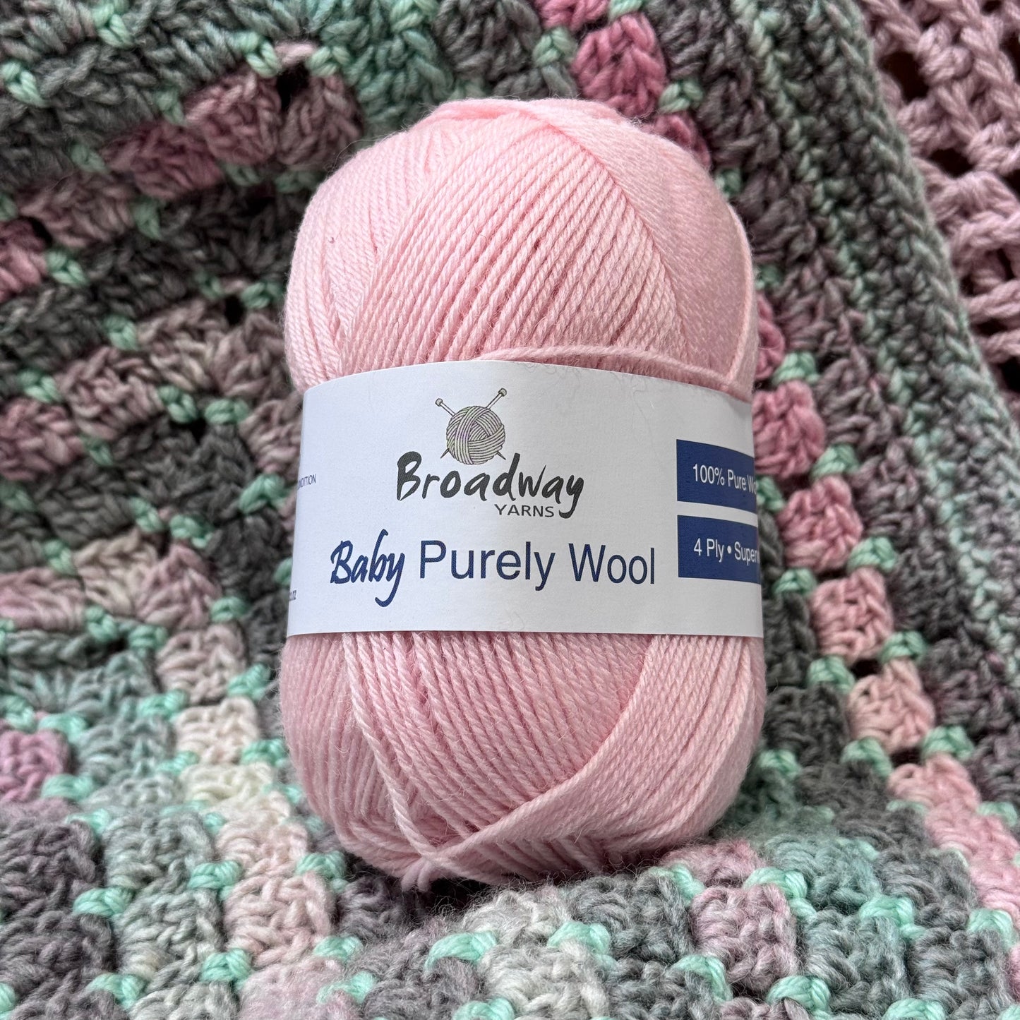 Broadway Yarns - Baby Purely Wool 4 Ply