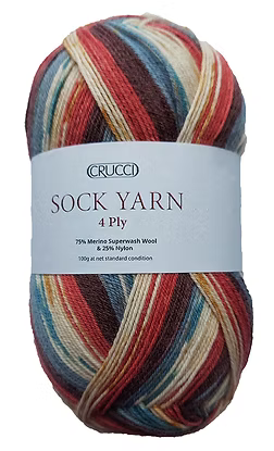 Crucci 4ply Sock Yarn