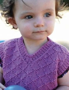 Touch Yarns - 150 - Little Diamond Vest Pattern