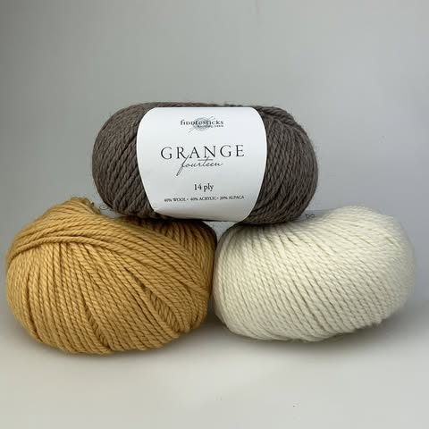 Grange 14 Ply - Fiddlesticks Wool/Alpaca Blend