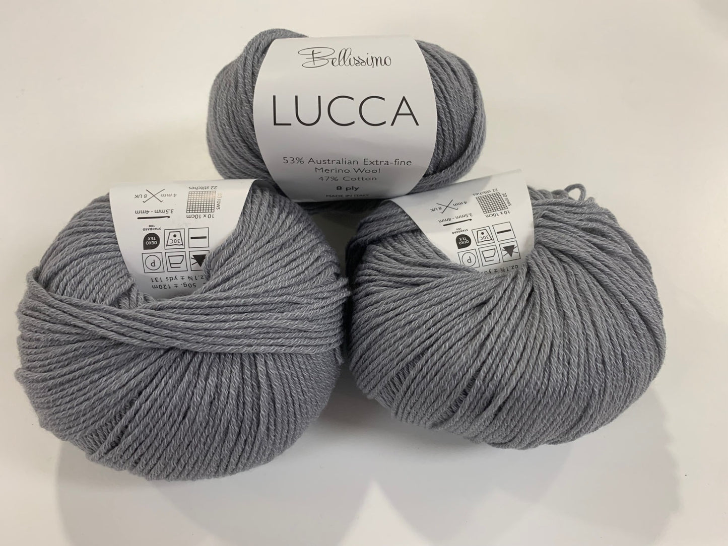 Bellissimo Lucca 8 Ply Merino Cotton