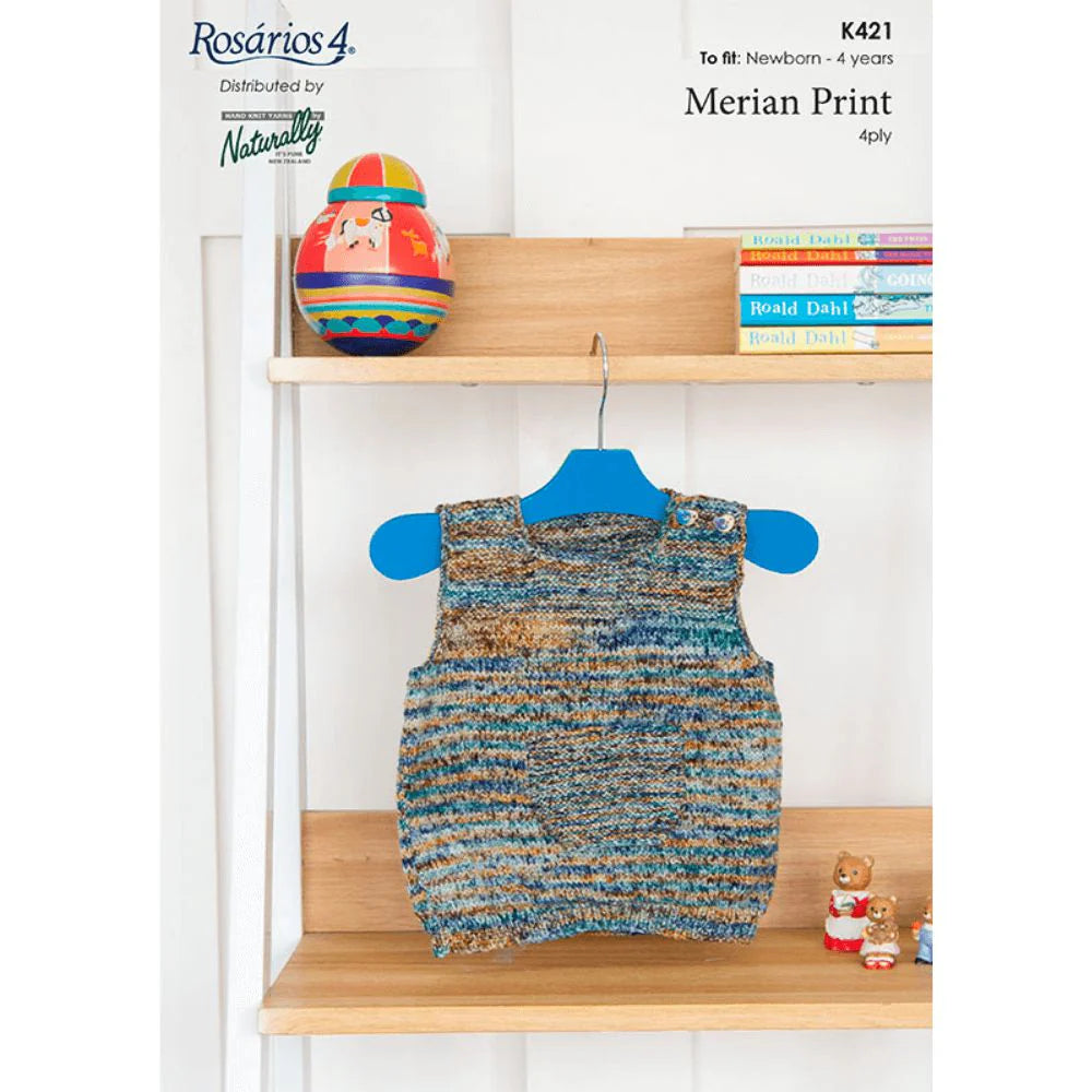 Naturally - K421 - Vest with Pocket Pattern