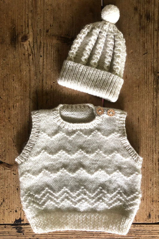 Baby Cakes - BC114 - Peyton Vest and Hat