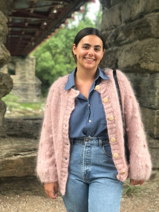 Touch Yarns - 110 - Grown Ups Polly Cardigan Pattern