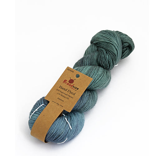 Broadway Yarns Hand Dyed 100% Superwash Merino Mohair