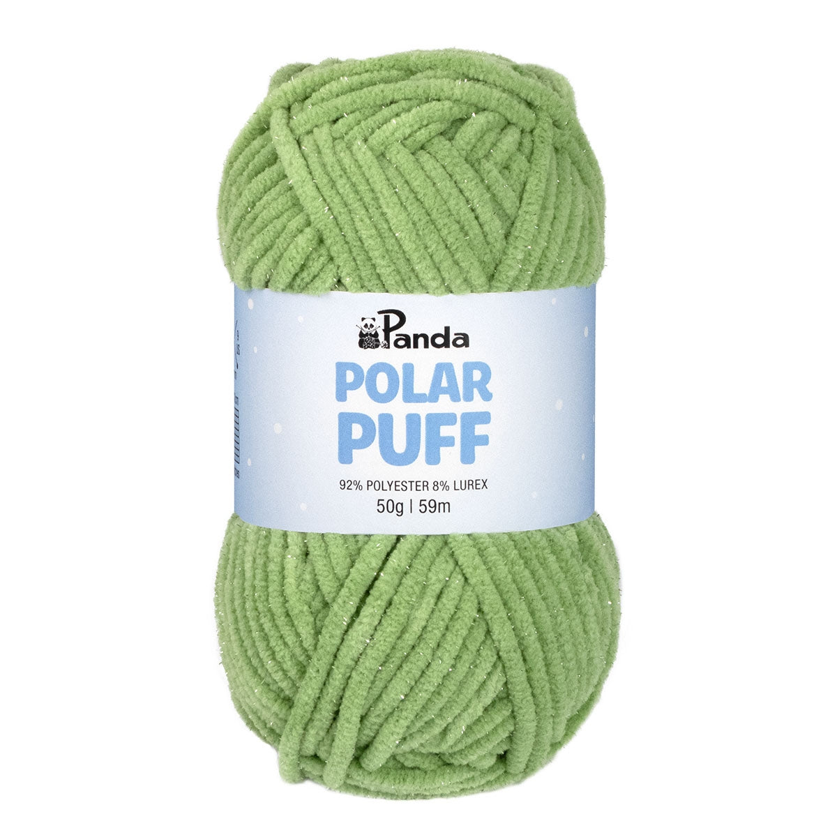 Panda Polar Puff - Chunky Chenille