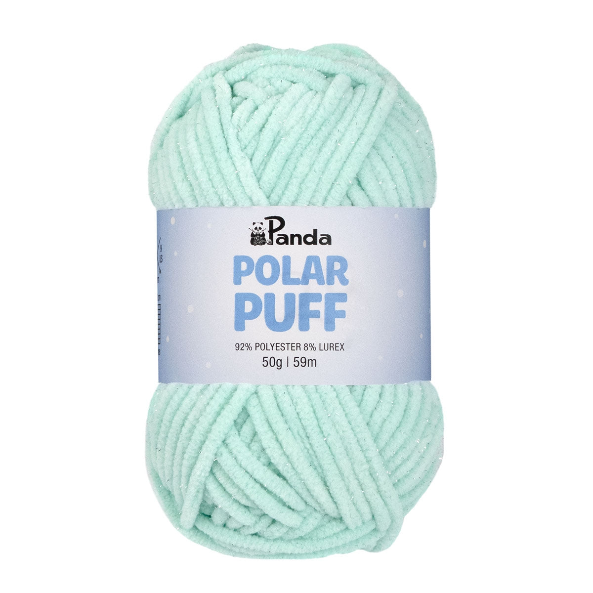 Panda Polar Puff - Chunky Chenille