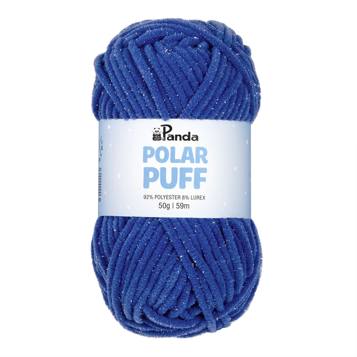 Panda Polar Puff - Chunky Chenille