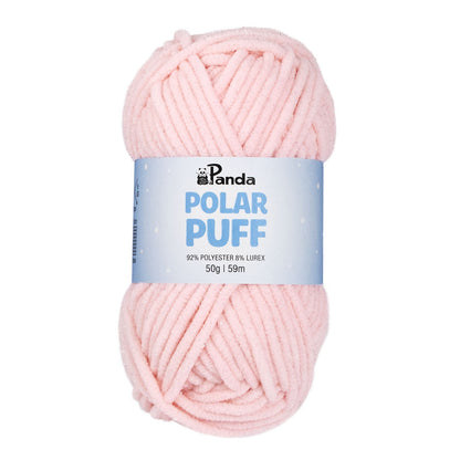 Panda Polar Puff - Chunky Chenille