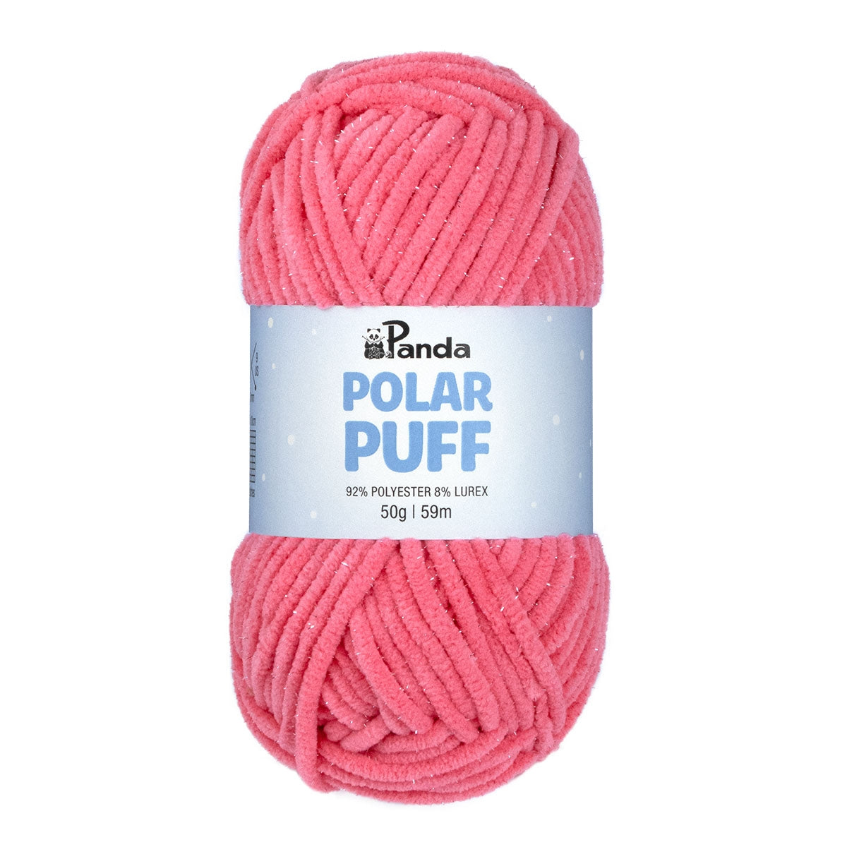 Panda Polar Puff - Chunky Chenille