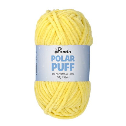 Panda Polar Puff - Chunky Chenille