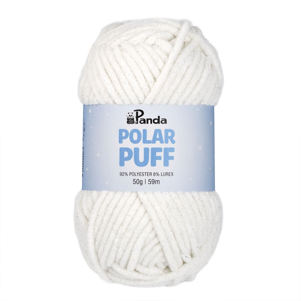 Panda Polar Puff - Chunky Chenille