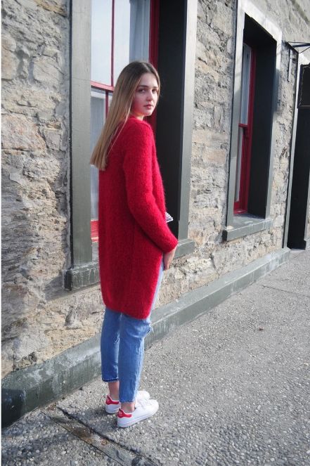 Touch Yarns - 099 - Long Mohair Cardigan Pattern