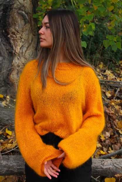 Touch Yarns - 111 - Alexandra Mohair Jumper Pattern