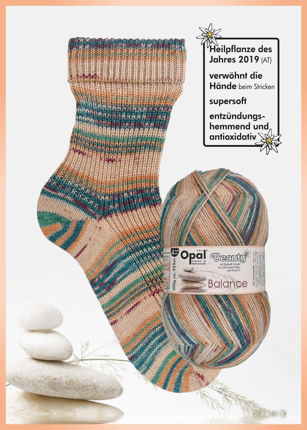 Opal Beauty "Balance" - Sock Yarn