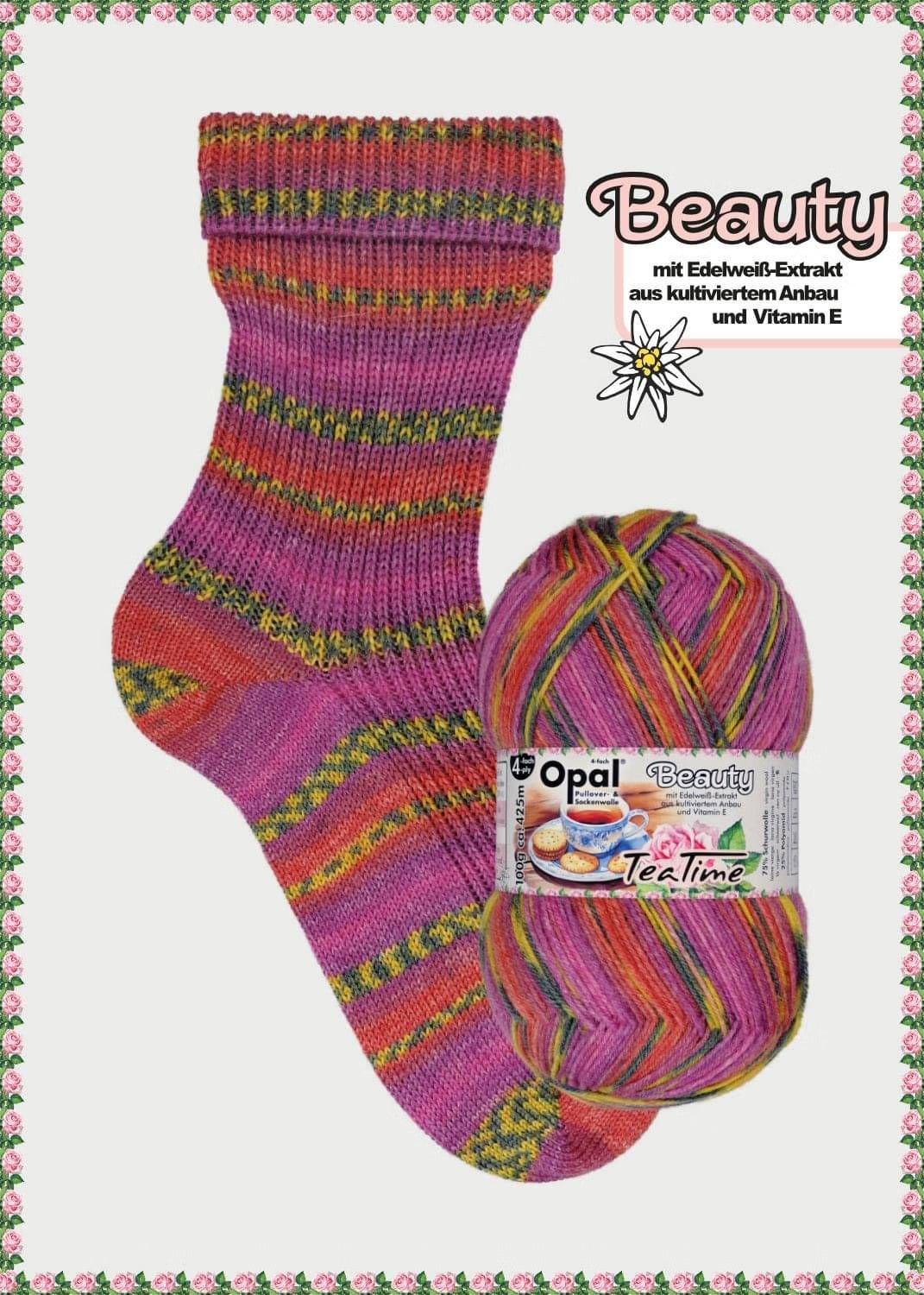 Opal Beauty "Tea Time" - Sock Yarn