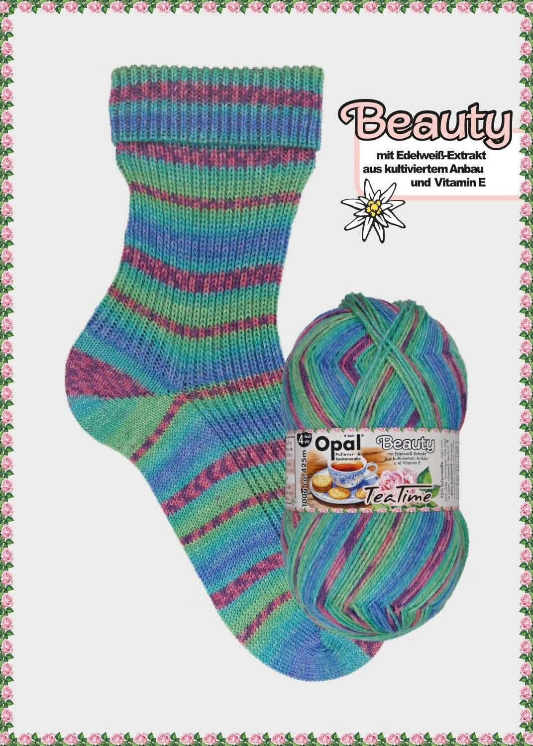 Opal Beauty "Tea Time" - Sock Yarn