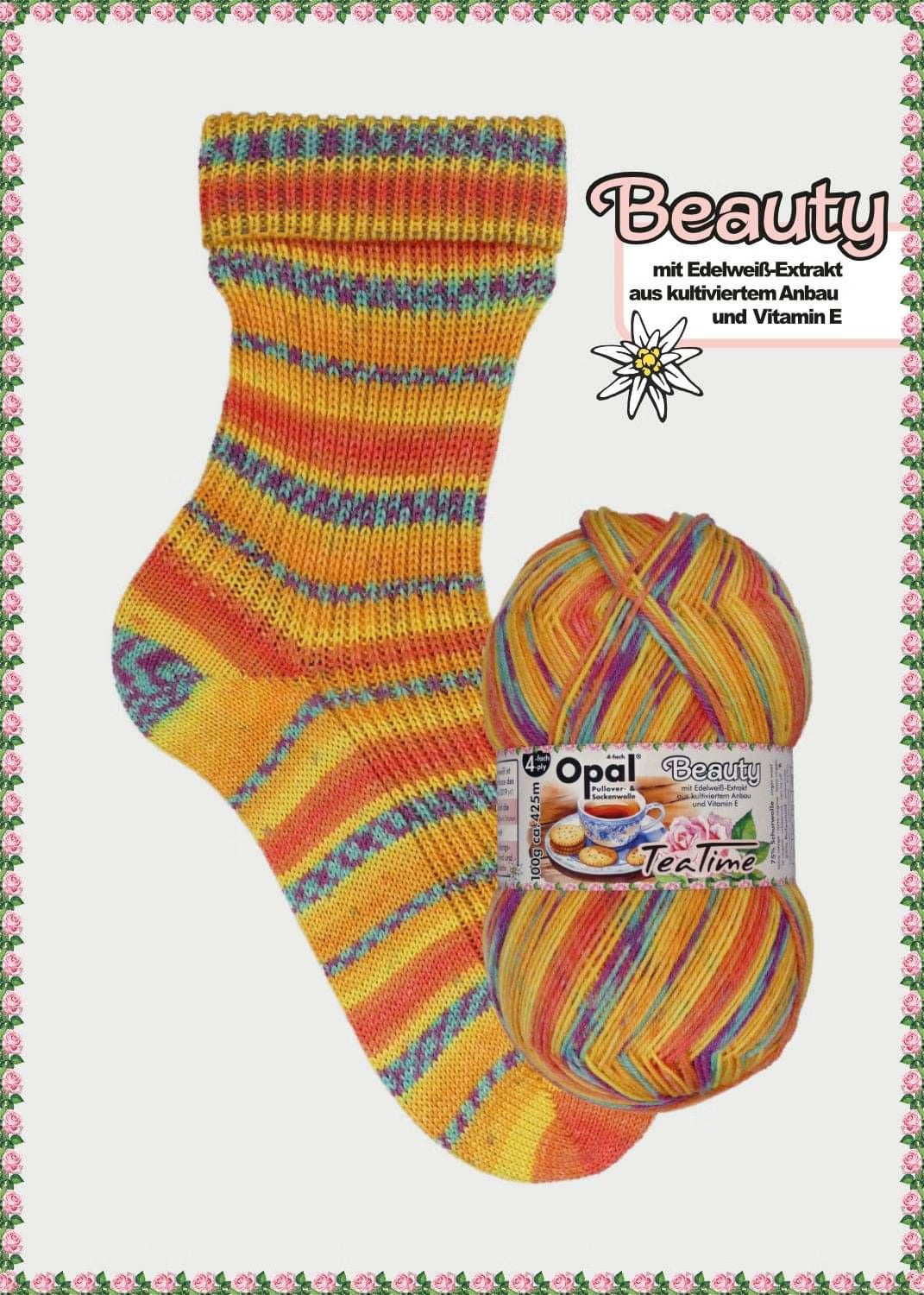 Opal Beauty "Tea Time" - Sock Yarn