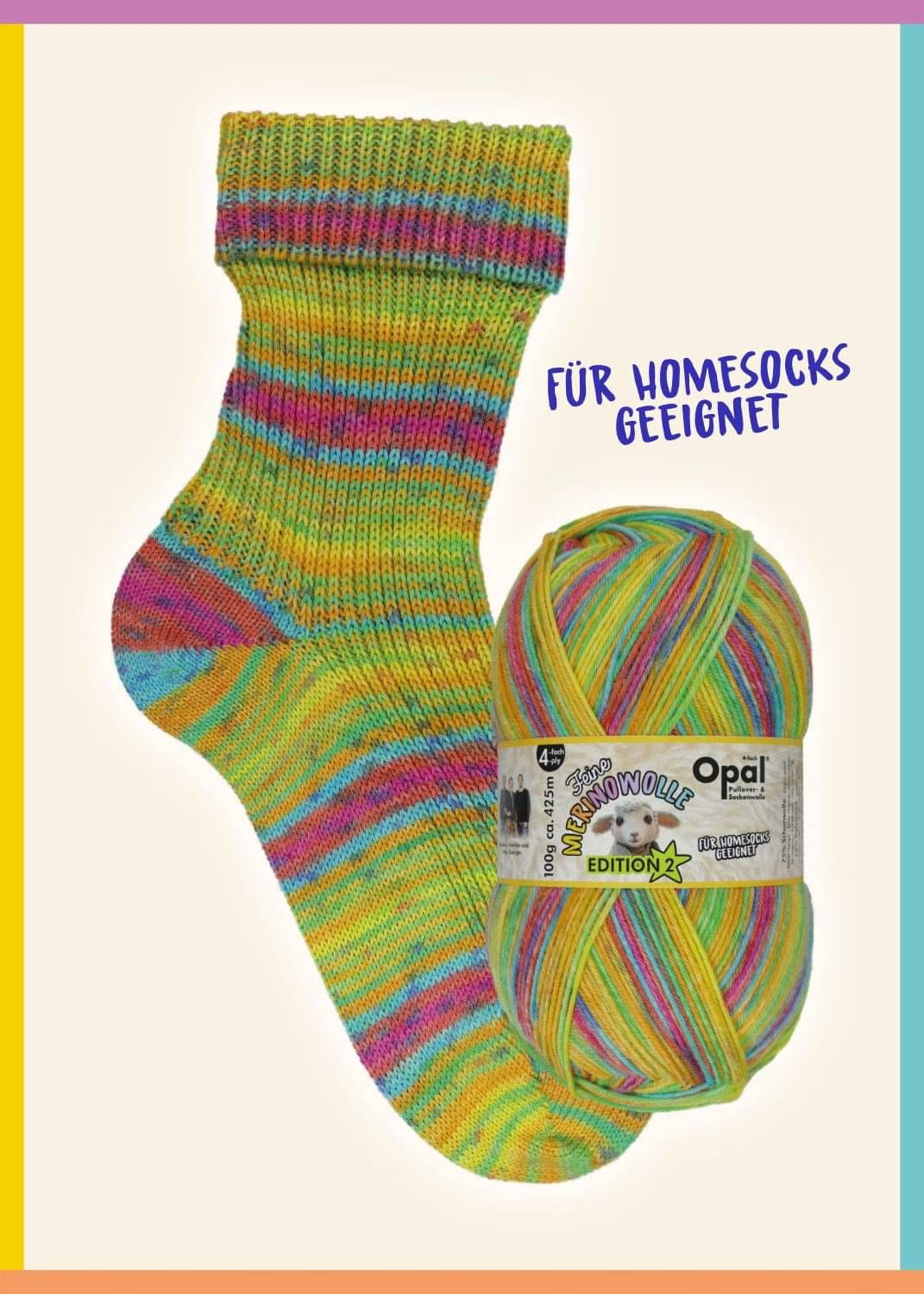 Opal "Feine Merinowolle" Edition 2 - Fine Merino Sock Yarn