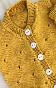 Touch Yarns - 123 - September Eyelet Cardigan