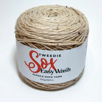 Tweedie Sox - Easy Wash Alpaca Sock Yarn - 4 ply