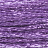 DMC Stranded Cotton Thread - Purples