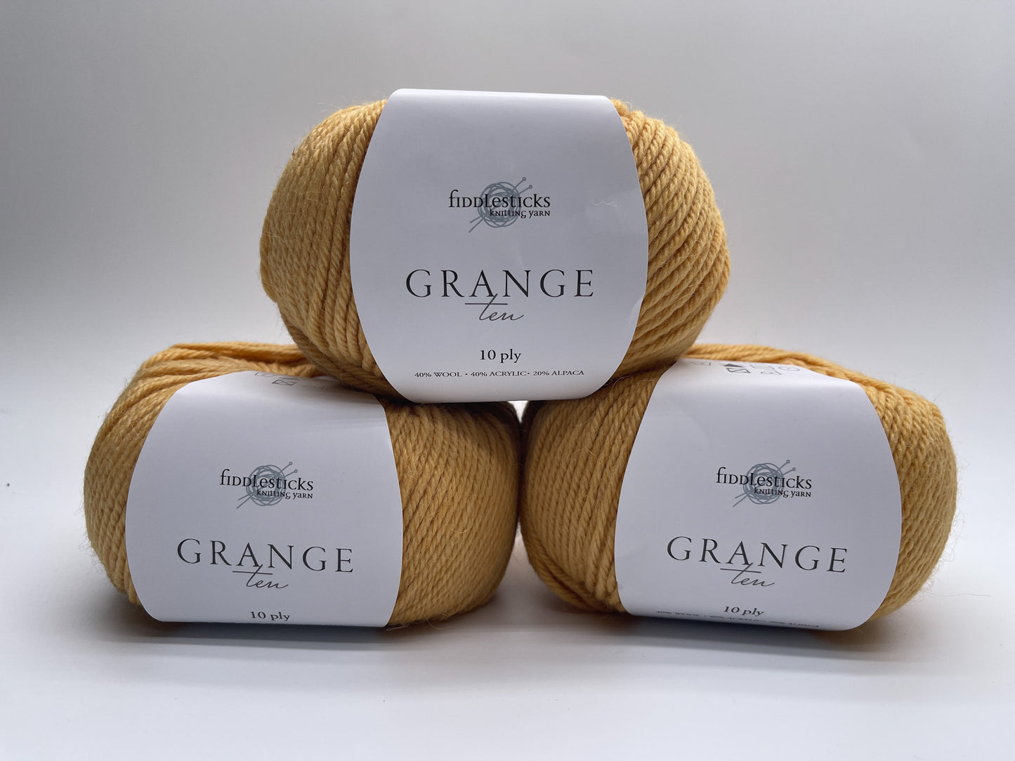 Grange 10 Ply - Fiddlesticks Wool/Alpaca Blend