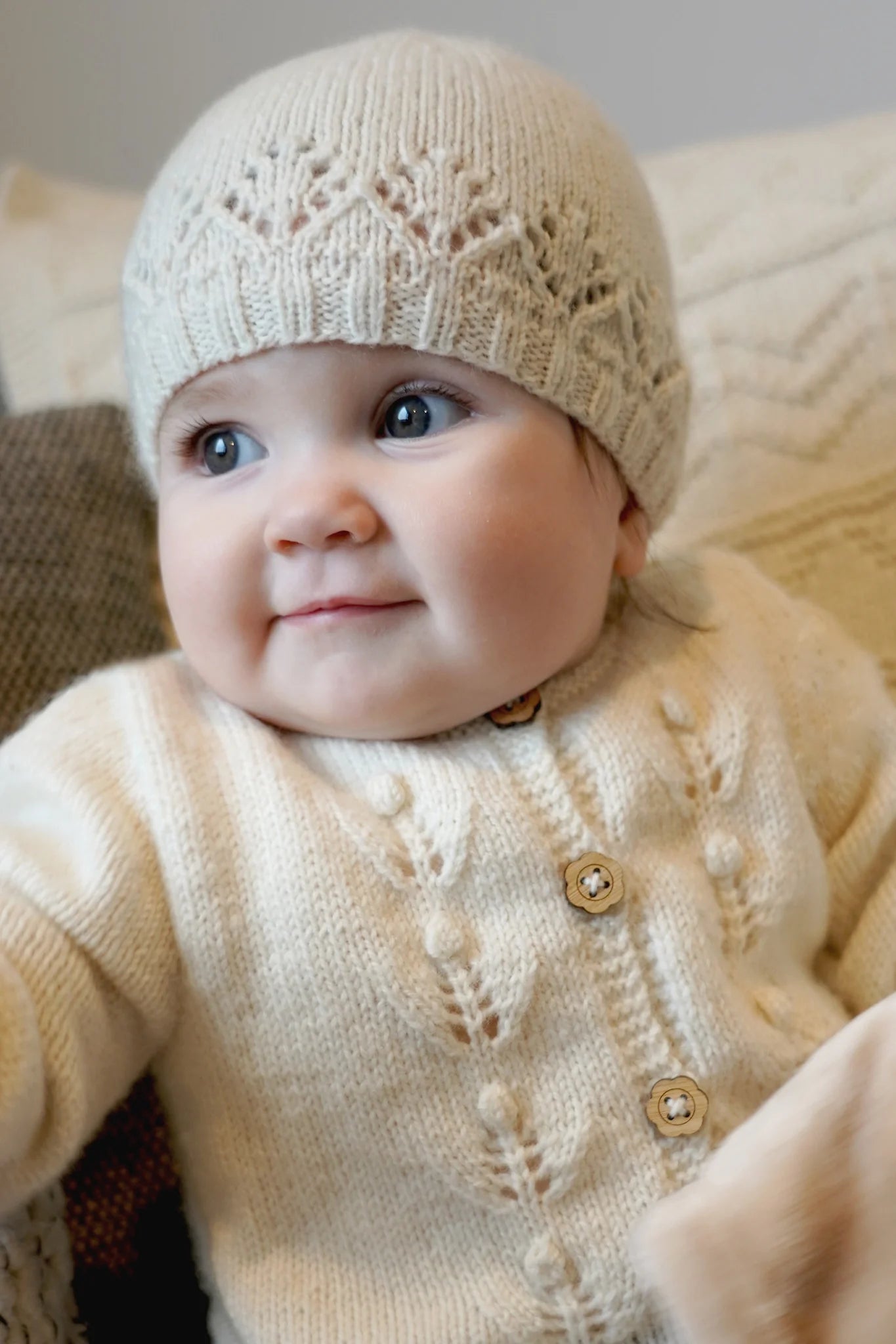 Baby Cakes - BC115 - Verity Cardi and Hat Pattern