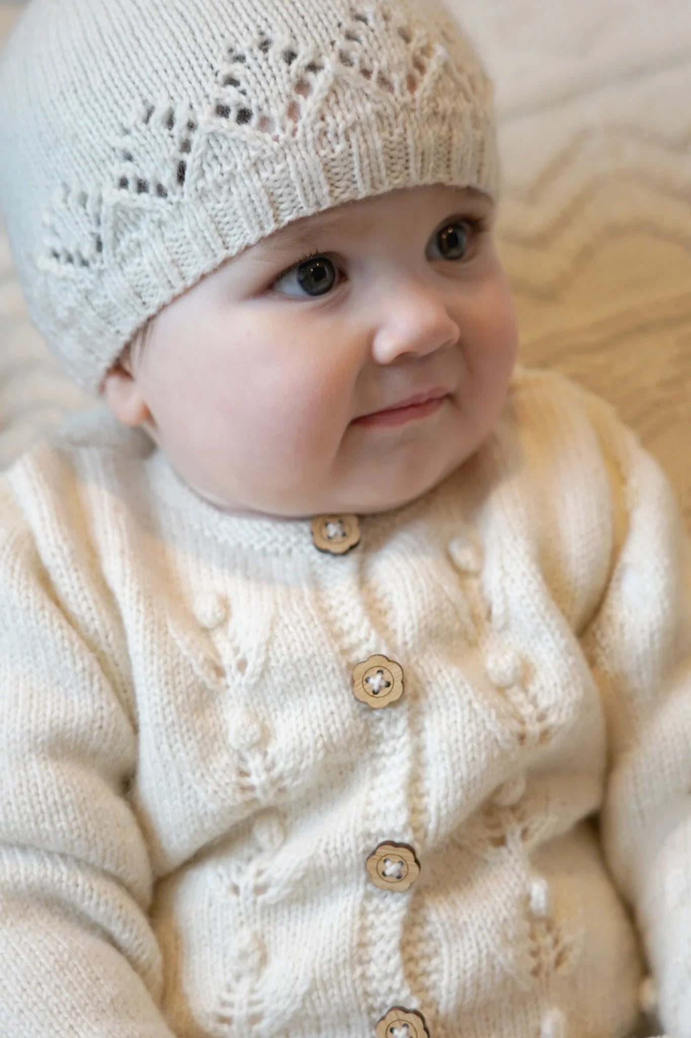 Baby Cakes - BC115 - Verity Cardi and Hat Pattern
