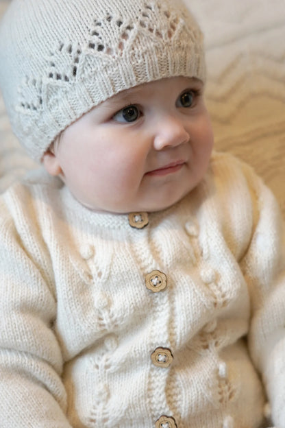 Baby Cakes - BC115 - Verity Cardi and Hat Pattern