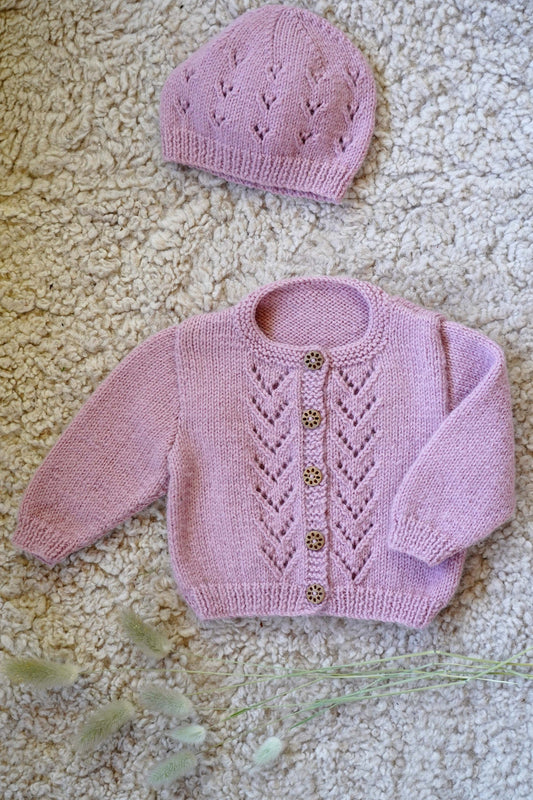 Baby Cakes - BC138 - Isla Cardi and Hat Pattern