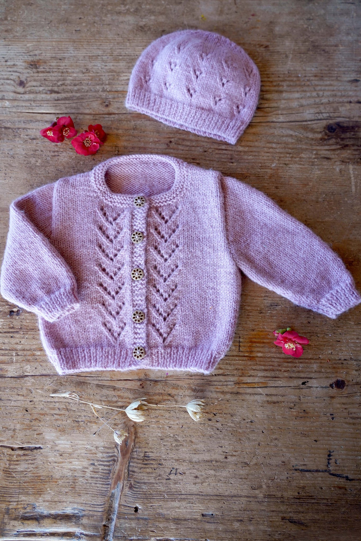Baby Cakes - BC138 - Isla Cardi and Hat Pattern