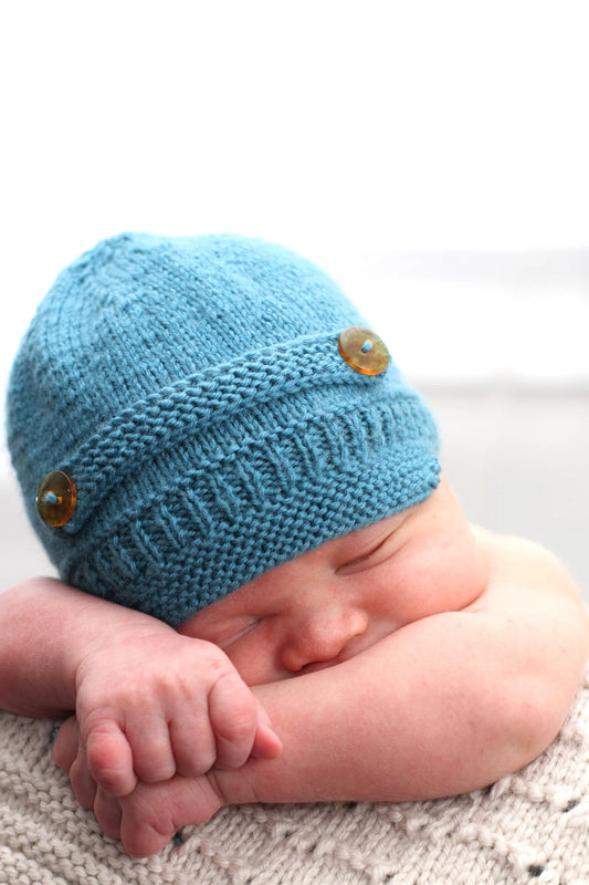 Baby Cakes - BC22 - Baby Newsboy Hat Pattern