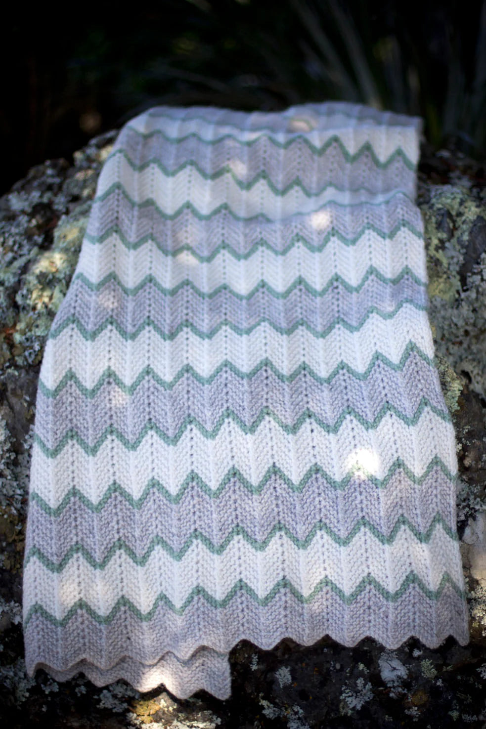 Baby Cakes - BC10 - Zig Zag Blanket Pattern