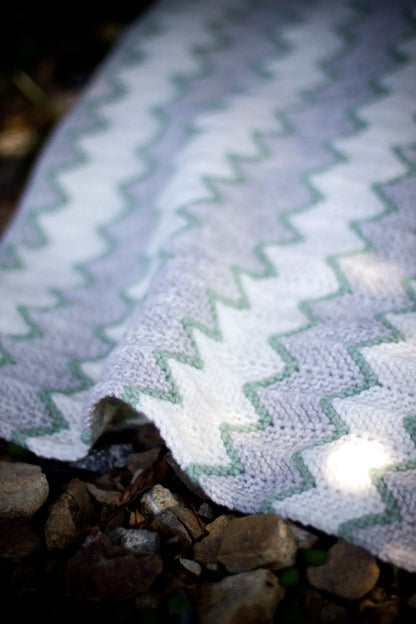 Baby Cakes - BC10 - Zig Zag Blanket Pattern