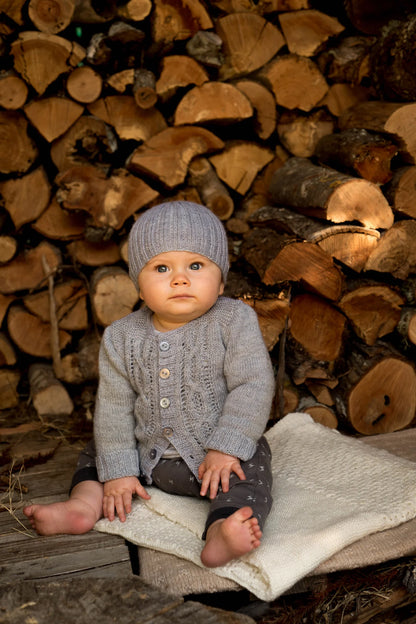 Baby Cakes - BC55 - Jasper Cardi and Beanie Pattern
