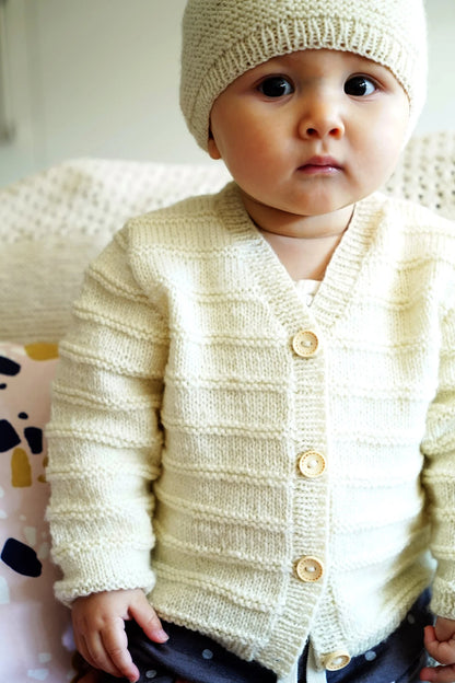 Baby Cakes - BC81 - Augusta Cardi and Hat Pattern