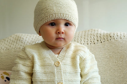Baby Cakes - BC81 - Augusta Cardi and Hat Pattern