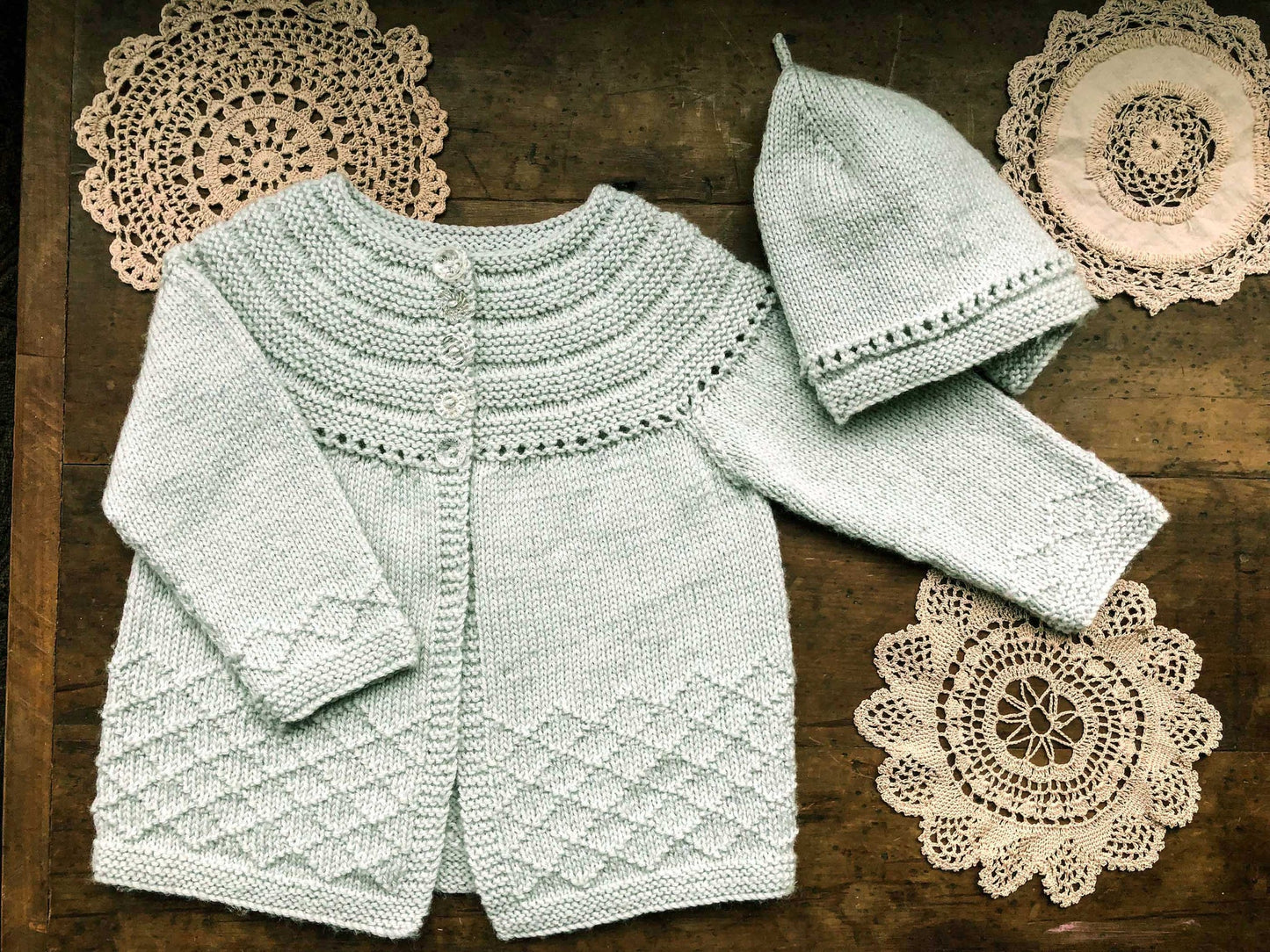 Baby Cakes - BC86 Amelia Ann Cardi & Hat