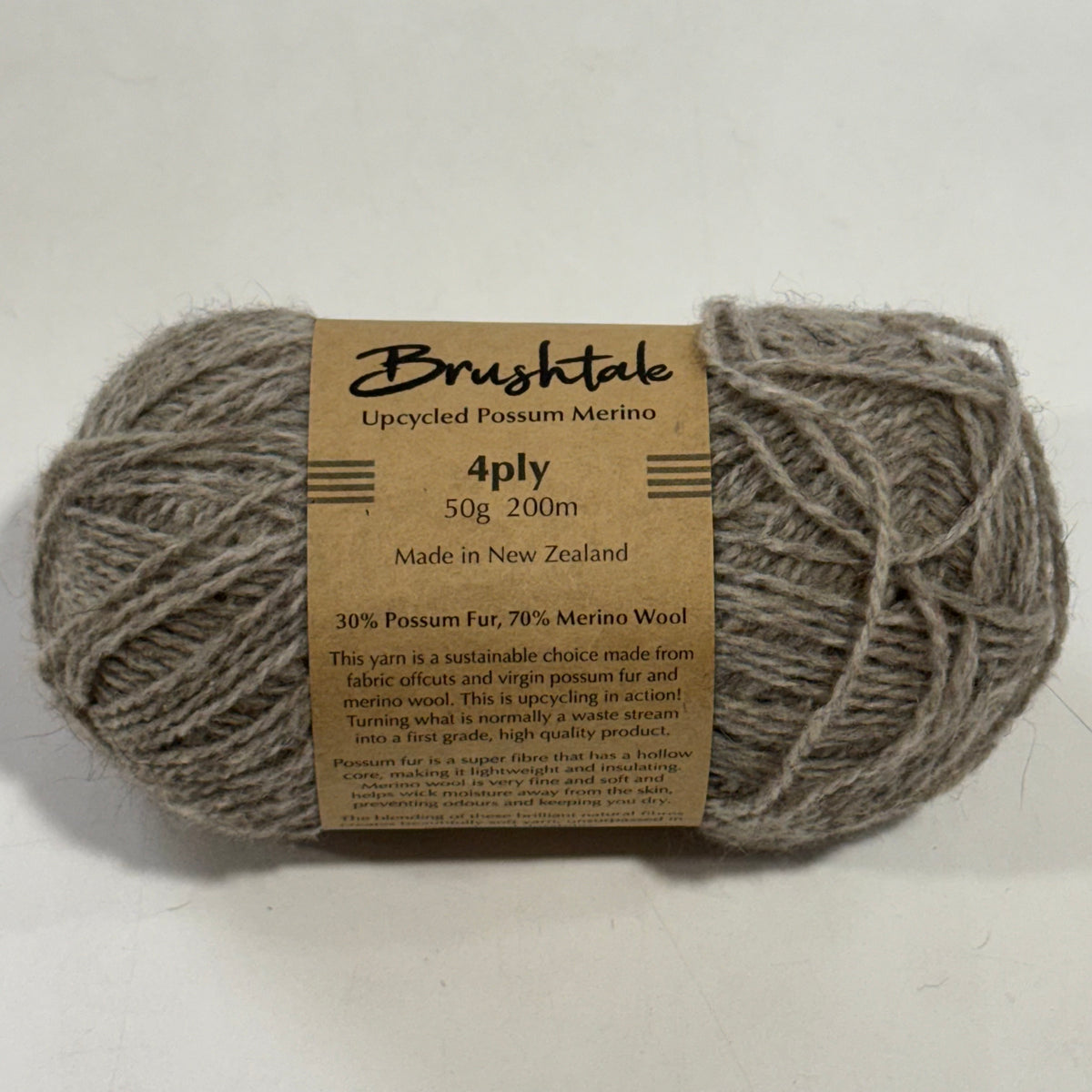 Brushtale Upcycled Possum Merino 4 Ply